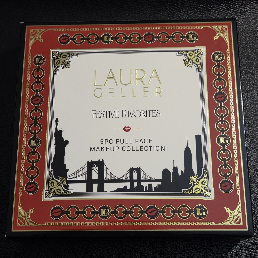 🎁Laura Geller Festive Favorites 5 Piece Full Face Makeup Collection Medium - Picture 2 of 8